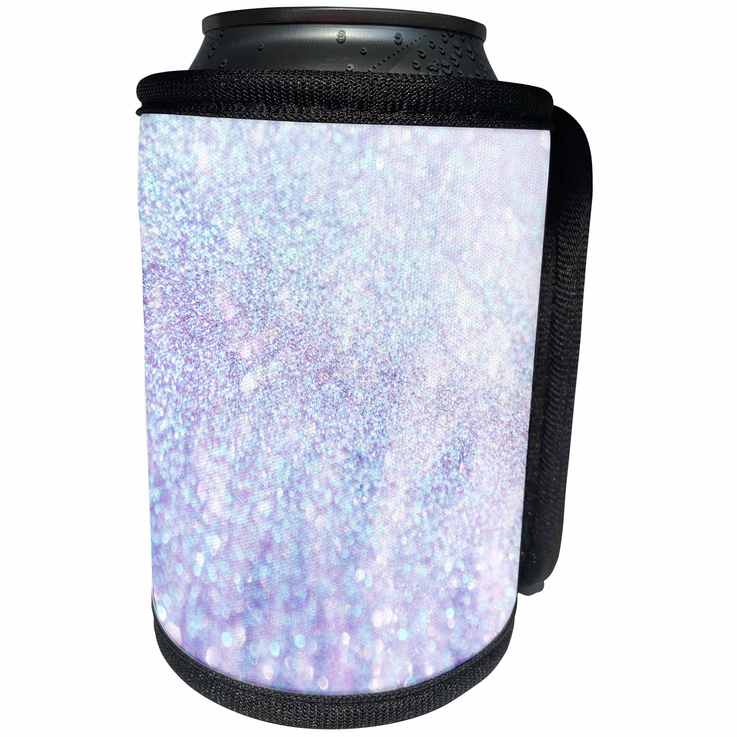 3dRose Sven Herkenrath Glitter - Luxury Faux Diamond Glitter Sparkly - Can Cooler Bottle Wrap (cc_252110)