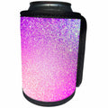 3dRose Sven Herkenrath Glitter - Pink Diamond Luxury Glimmer Shiny - Can Cooler Bottle Wrap (cc_252116)