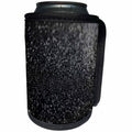 3dRose Sven Herkenrath Glitter - Black Style of Diamond Luxury Art - Can Cooler Bottle Wrap (cc_252117)