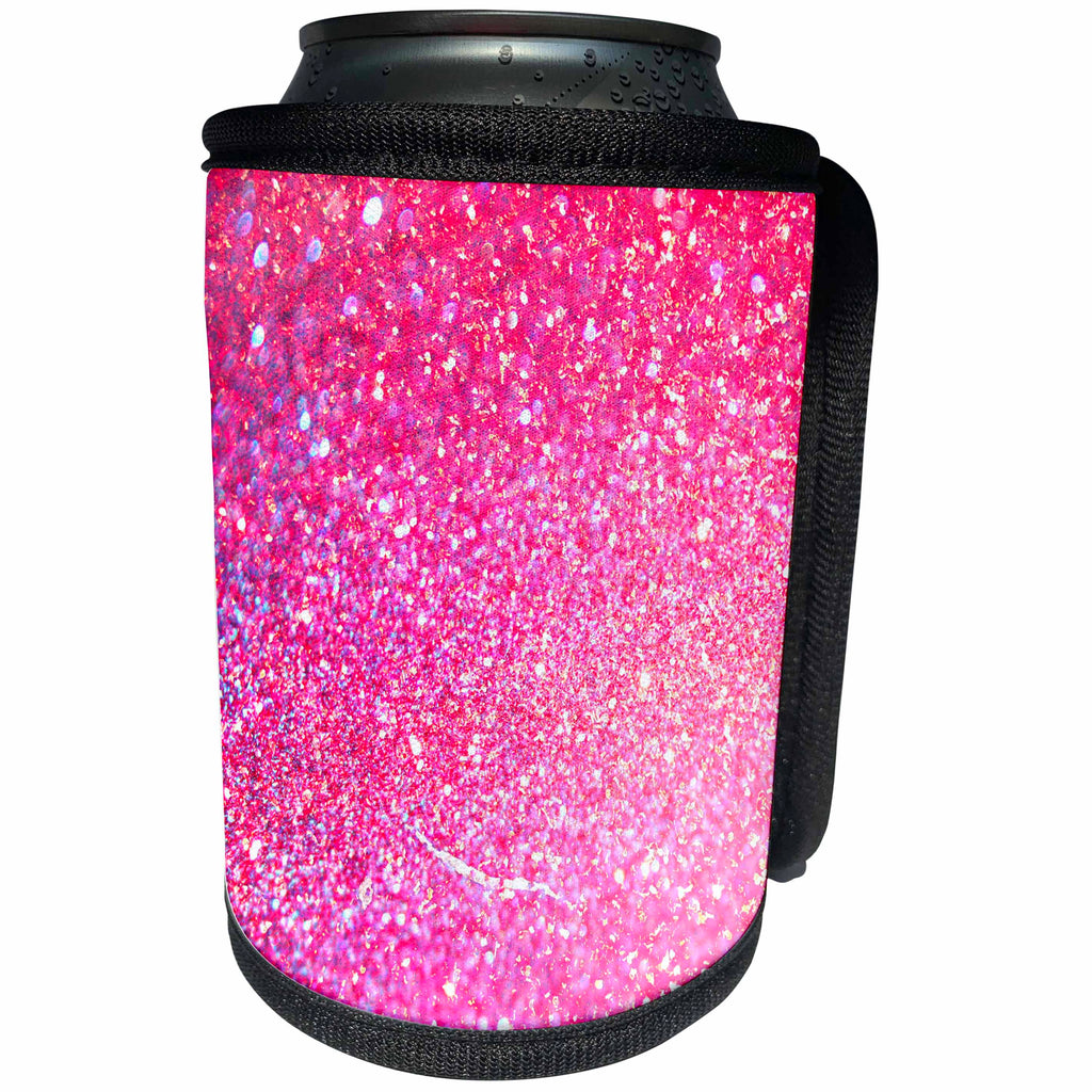 3dRose Sven Herkenrath Glitter - Luxury Diamond Glitter Sparkly - Can Cooler Bottle Wrap (cc_252119)