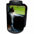 3dRose Edmond Hogge Jr Cats - Calico Kitty Pass Me a Beer - Can Cooler Bottle Wrap (cc_25213)