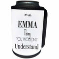 3dRose BrooklynMeme Names - Its an Emma thing - Can Cooler Bottle Wrap (cc_252216)