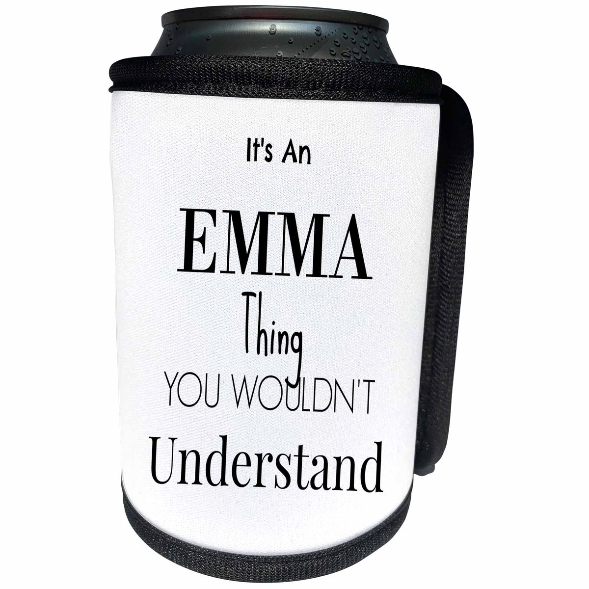 3dRose BrooklynMeme Names - Its an Emma thing - Can Cooler Bottle Wrap (cc_252216)