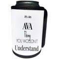 3dRose BrooklynMeme Names - Its an Ava thing - Can Cooler Bottle Wrap (cc_252219)