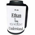 3dRose BrooklynMeme Names - Its an Ethan thing - Can Cooler Bottle Wrap (cc_252237)