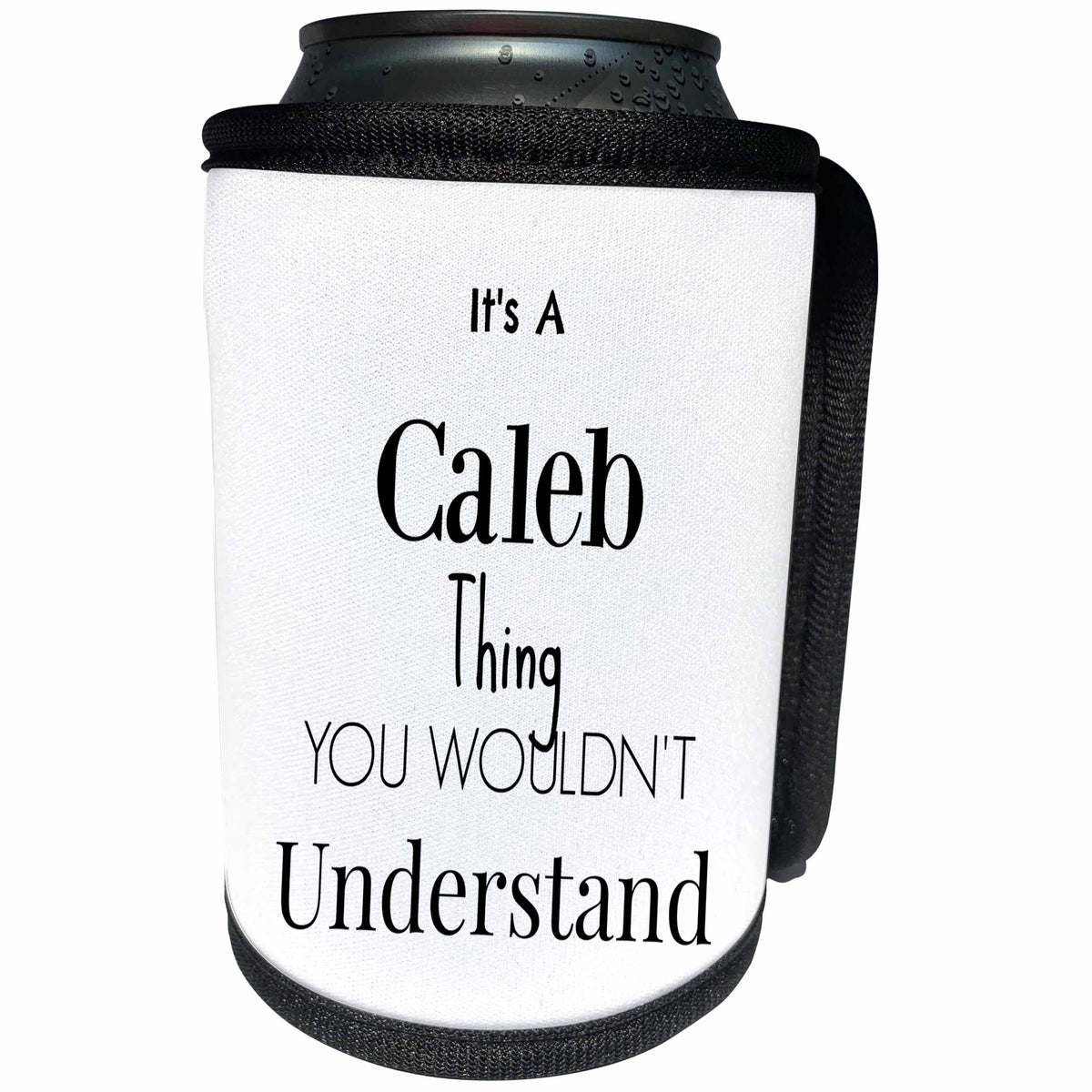 3dRose BrooklynMeme Names - Its a Caleb thing - Can Cooler Bottle Wrap (cc_252247)