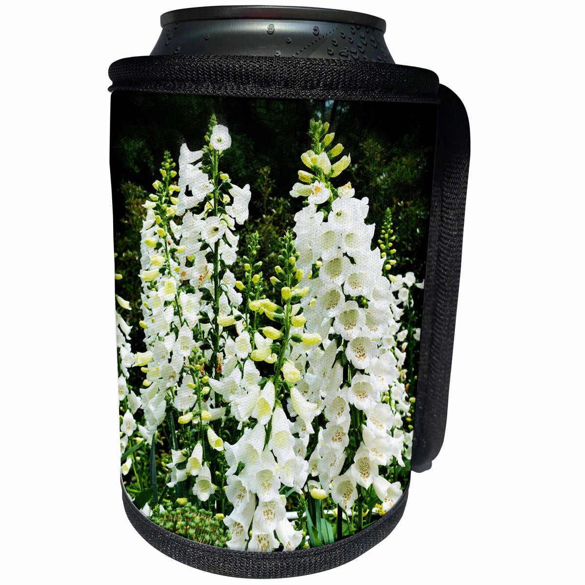 3dRose WhiteOaks Photography and Artwork - Flowers - A Garden Mix is a photo from the Botanical Gardens in Georgia - Can Cooler Bottle Wrap (cc_252487)