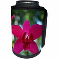 3dRose WhiteOaks Photography and Artwork - Orchid Flowers - Beautiful Orchid Flower is a photo of a dark pink orchid - Can Cooler Bottle Wrap (cc_252509)