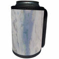 3dRose Florene Granite And Marble Abstracts - Image of Gray And Blue Granite - Can Cooler Bottle Wrap (cc_252633)
