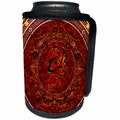 3dRose Heike Köhnen Design Fantasy - Amazing dragon made of tribal - Can Cooler Bottle Wrap (cc_252764)