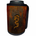 3dRose Heike Köhnen Design Fantasy - Amazing dragon made of tribal - Can Cooler Bottle Wrap (cc_252766)