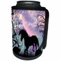3dRose Heike Köhnen Design Fantasy - Beautiful unicorn in the sunset - Can Cooler Bottle Wrap (cc_252771)