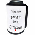 3dRose BrooklynMeme Sayings - You are going to be a Grandma - Can Cooler Bottle Wrap (cc_253053)