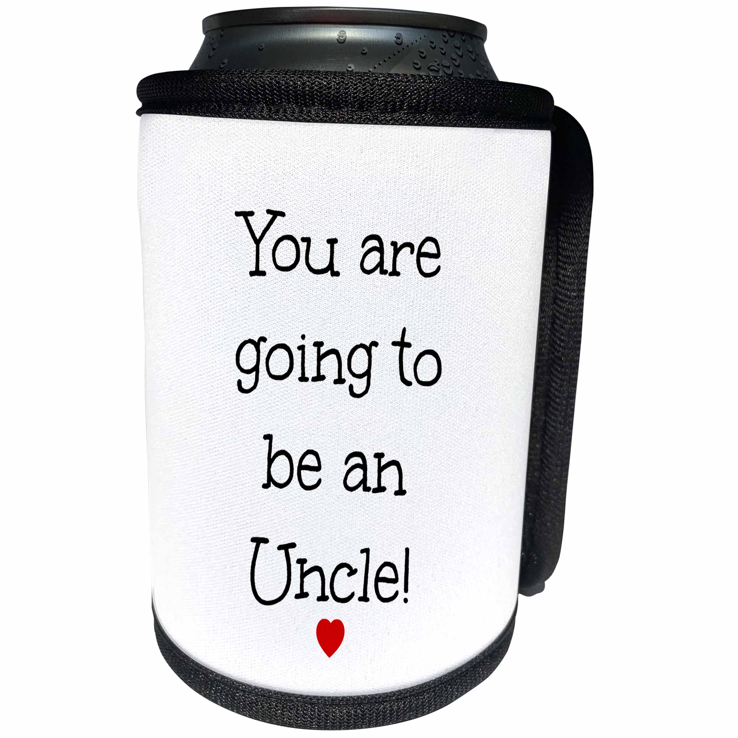 3dRose BrooklynMeme Sayings - You are going to be an Uncle - Can Cooler Bottle Wrap (cc_253056)