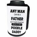 3dRose BrooklynMeme Dogs - Poodle Daddy - Can Cooler Bottle Wrap (cc_253090)
