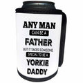 3dRose BrooklynMeme Dogs - Yorkie Daddy - Can Cooler Bottle Wrap (cc_253099)