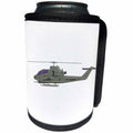 3dRose Boehm Graphics Aircraft - Cobra Helicopter from the Side - Can Cooler Bottle Wrap (cc_253228)