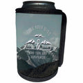 3dRose Uta Naumann Photography Landscapes - Mountains Landscape with Typography and Motivation - Can Cooler Bottle Wrap (cc_253405)
