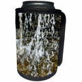 3dRose Costasonlineshop Garden - Water rippling - Can Cooler Bottle Wrap (cc_253638)