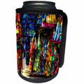 3dRose Florene Cruise Ships Sites - Image Of Jamaican Hand Woven Clothing - Can Cooler Bottle Wrap (cc_253701)