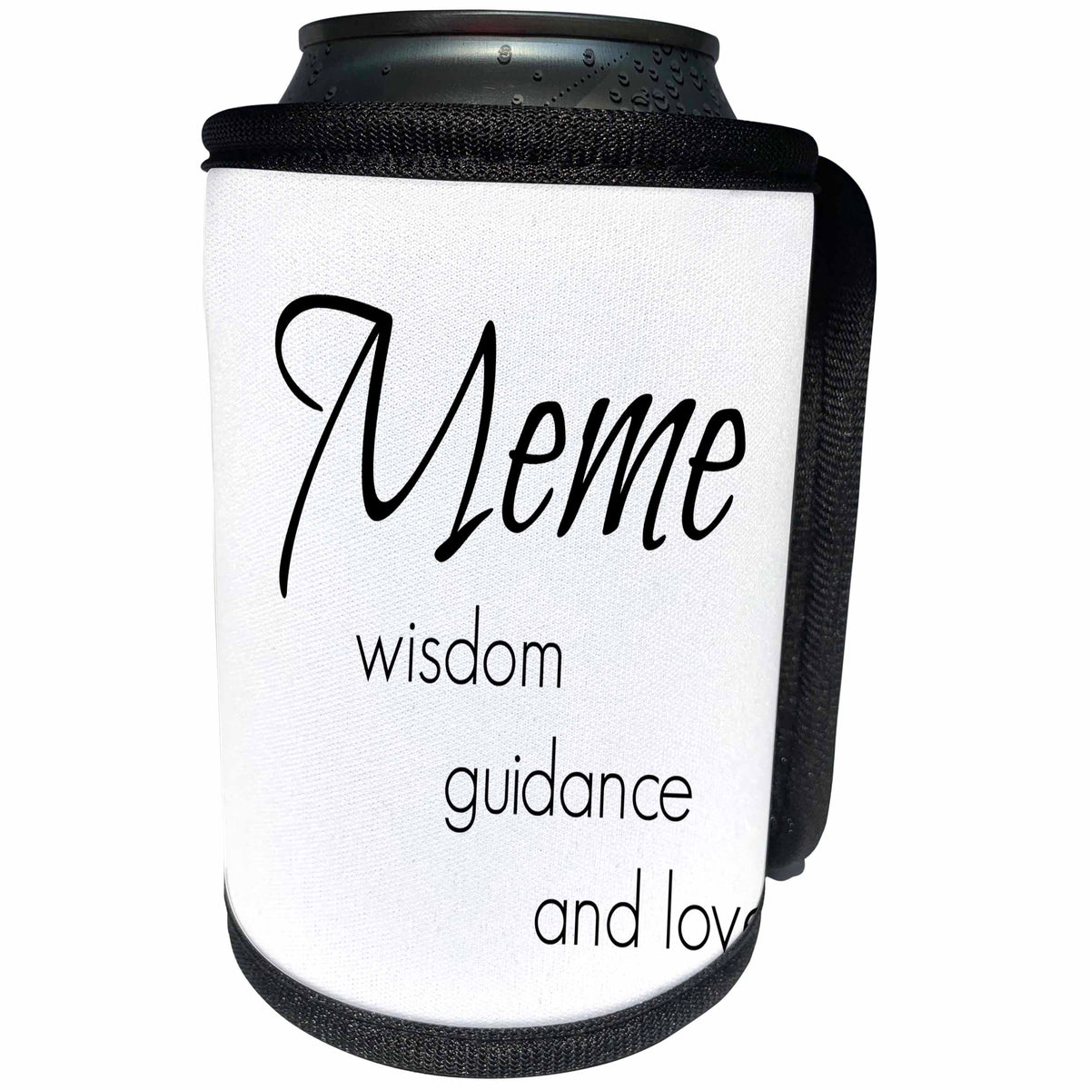 3dRose BrooklynMeme Sayings - Meme wisdom, guidance, love - Can Cooler Bottle Wrap (cc_253732)