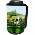 3dRose RinaPiro - Domestic Animals - Alpaca. Lama. South America. Farm. - Can Cooler Bottle Wrap (cc_253832)