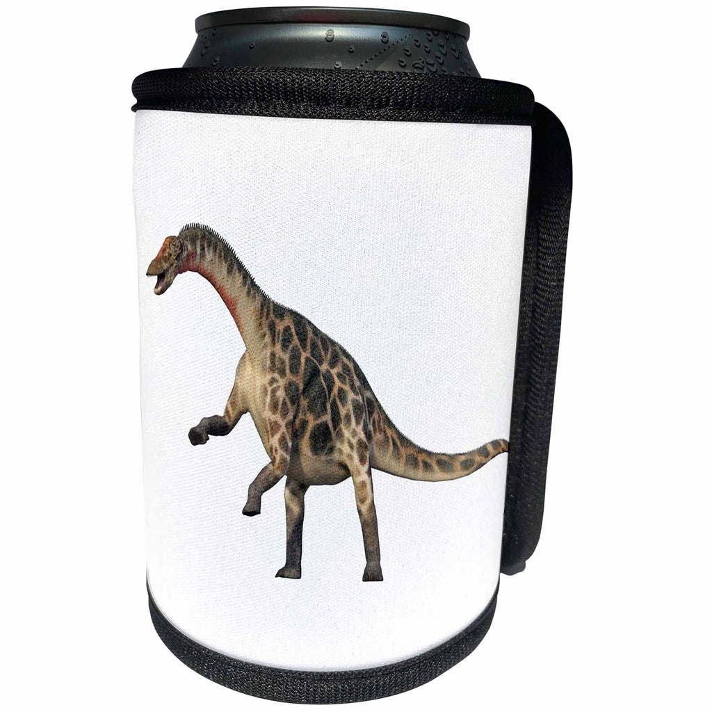 3dRose Boehm Graphics Dinosaur - Dicraeosaurus Standing on its hind legs - Can Cooler Bottle Wrap (cc_253978)