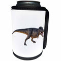 3dRose Boehm Graphics Dinosaur - Tyrannosaurus Rex with Yellow Markings - Can Cooler Bottle Wrap (cc_253987)