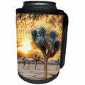 3dRose Boehm Graphics National Park - Joshua Tree Sunset - Can Cooler Bottle Wrap (cc_253998)