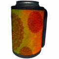 3dRose Sven Herkenrath Mandala - Colorful Mandala Style Buddha Yoga Relax - Can Cooler Bottle Wrap (cc_254095)
