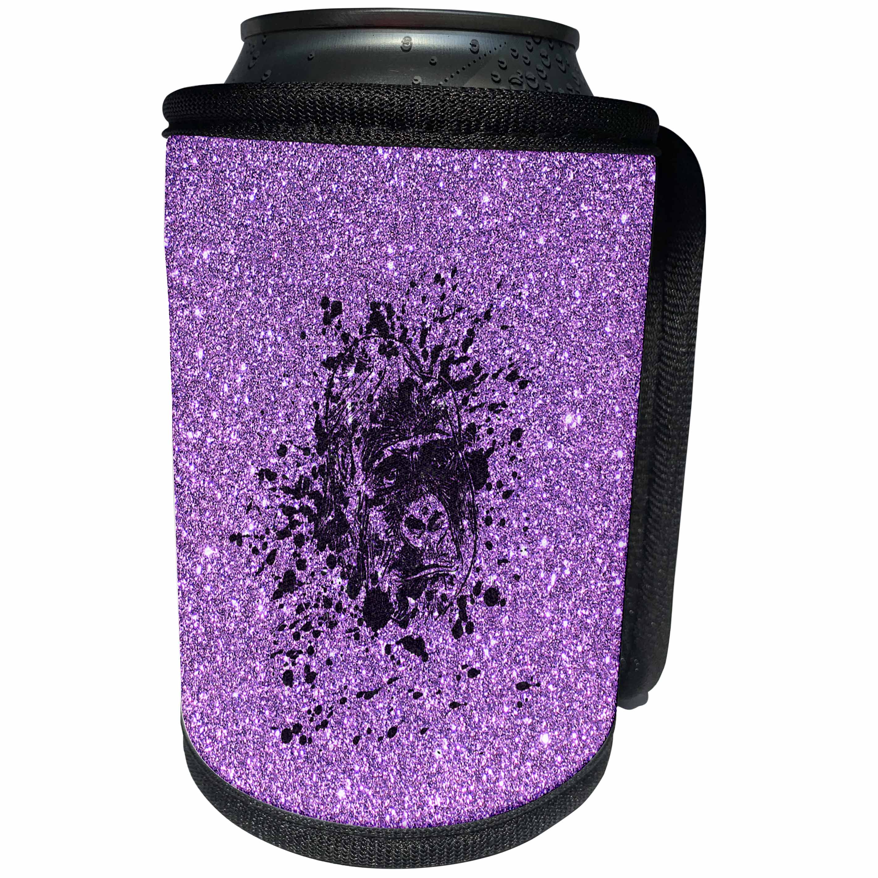 3dRose Sven Herkenrath Abstract - Abstract Drawing Gorilla Ape Animal Nature Wildlife Monkey - Can Cooler Bottle Wrap (cc_254310)