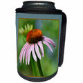 3dRose Beverly Turner Flora Photography - Pretty Purple Cone Flower - Can Cooler Bottle Wrap (cc_254468)