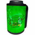 3dRose Heike Köhnen Design Holiday - Happy St. Patricks day hat - Can Cooler Bottle Wrap (cc_254567)