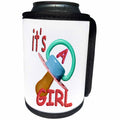 3dRose Special Events - Its a Girl - Can Cooler Bottle Wrap (cc_2551)