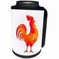 3dRose Russ Billington Designs - Watercolor Red Rooster Chinese New Year - Can Cooler Bottle Wrap (cc_255203)