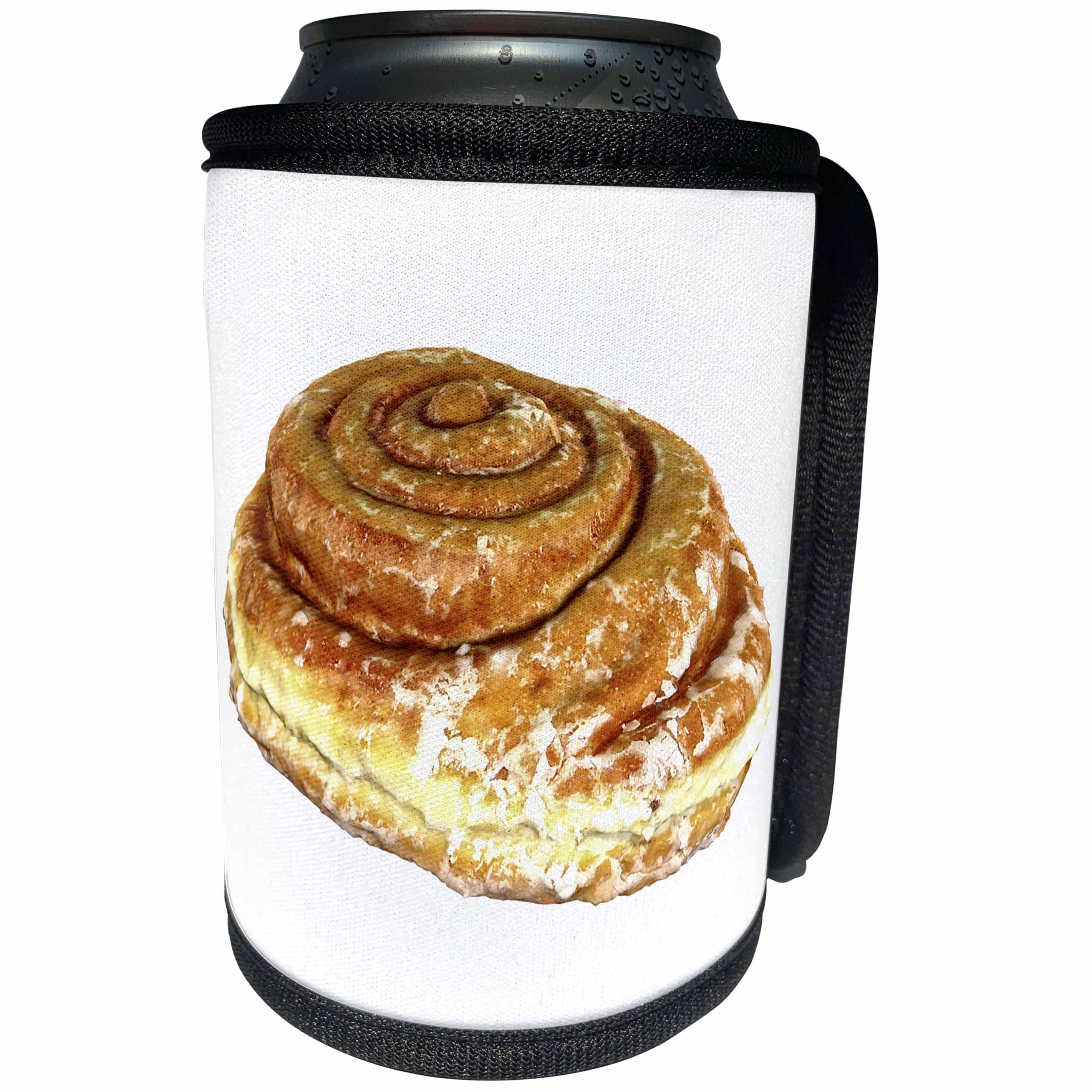 3dRose Boehm Graphics Food - Honey Bun - Can Cooler Bottle Wrap (cc_255245)