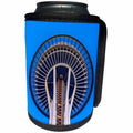 3dRose Boehm Photography Travel - The Space Needle Up Close - Can Cooler Bottle Wrap (cc_255250)