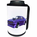 3dRose Boehm Graphics Car - 2016 Purple Muscle Car - Can Cooler Bottle Wrap (cc_255254)