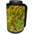 3dRose Taiche - Acrylic Painting - Corn Poppies - Impressionist Poppies - Can Cooler Bottle Wrap (cc_255287)