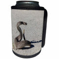 3dRose All Things Mexican - Image of Mexican Diamondback Rattle Snake - Can Cooler Bottle Wrap (cc_255512)