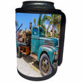3dRose All Things Mexican - Image of Antique Truck In Cancun - Can Cooler Bottle Wrap (cc_255514)