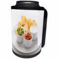 3dRose All Things Mexican - Image of Popular Mexican Sauces - Can Cooler Bottle Wrap (cc_255516)
