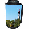 3dRose Florida - Image of St Augustine Light House - Can Cooler Bottle Wrap (cc_255520)