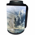 3dRose Florida - Image of Storm Over Beach At Clearwater - Can Cooler Bottle Wrap (cc_255522)
