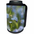 3dRose Uta Naumann Photography Flowers - Forget-me-not Blue Flower in Spring - Can Cooler Bottle Wrap (cc_255555)
