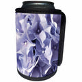 3dRose Uta Naumann Photography Flowers - Blue Floral Hydrangea Pattern - Can Cooler Bottle Wrap (cc_255574)