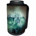 3dRose Uta Naumann Photodaption - Landscape Dark Photoadaption of Famous German Castle in Mountains - Can Cooler Bottle Wrap (cc_255634)