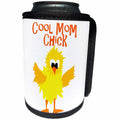 3dRose All Smiles Art Birds - Funny Cute Cool Mom Chick Chicken for Cool Mothers - Can Cooler Bottle Wrap (cc_255760)