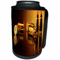3dRose Misc. - Image of Closeup Of Gun Casings - Can Cooler Bottle Wrap (cc_256135)