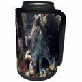 3dRose Sea Life Octopus - Image of Octopus Underwater - Can Cooler Bottle Wrap (cc_256306)